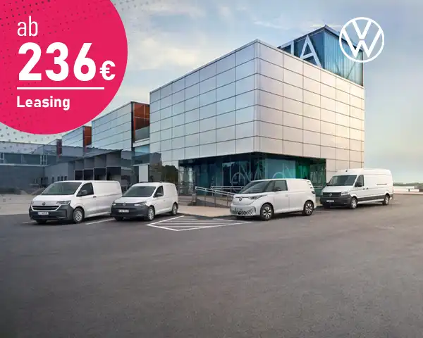Leasing ohne Sonderzahlung für Crafter, Transporter & Caddy
